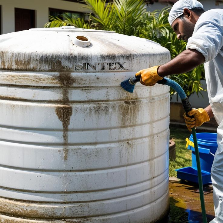 Water Tank Cleaning